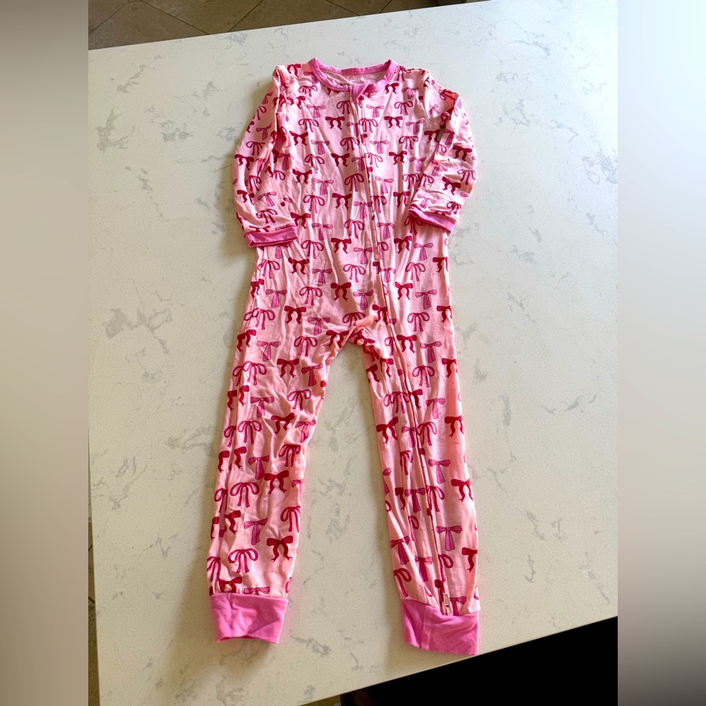 Larkspur Bows Zippered Romper